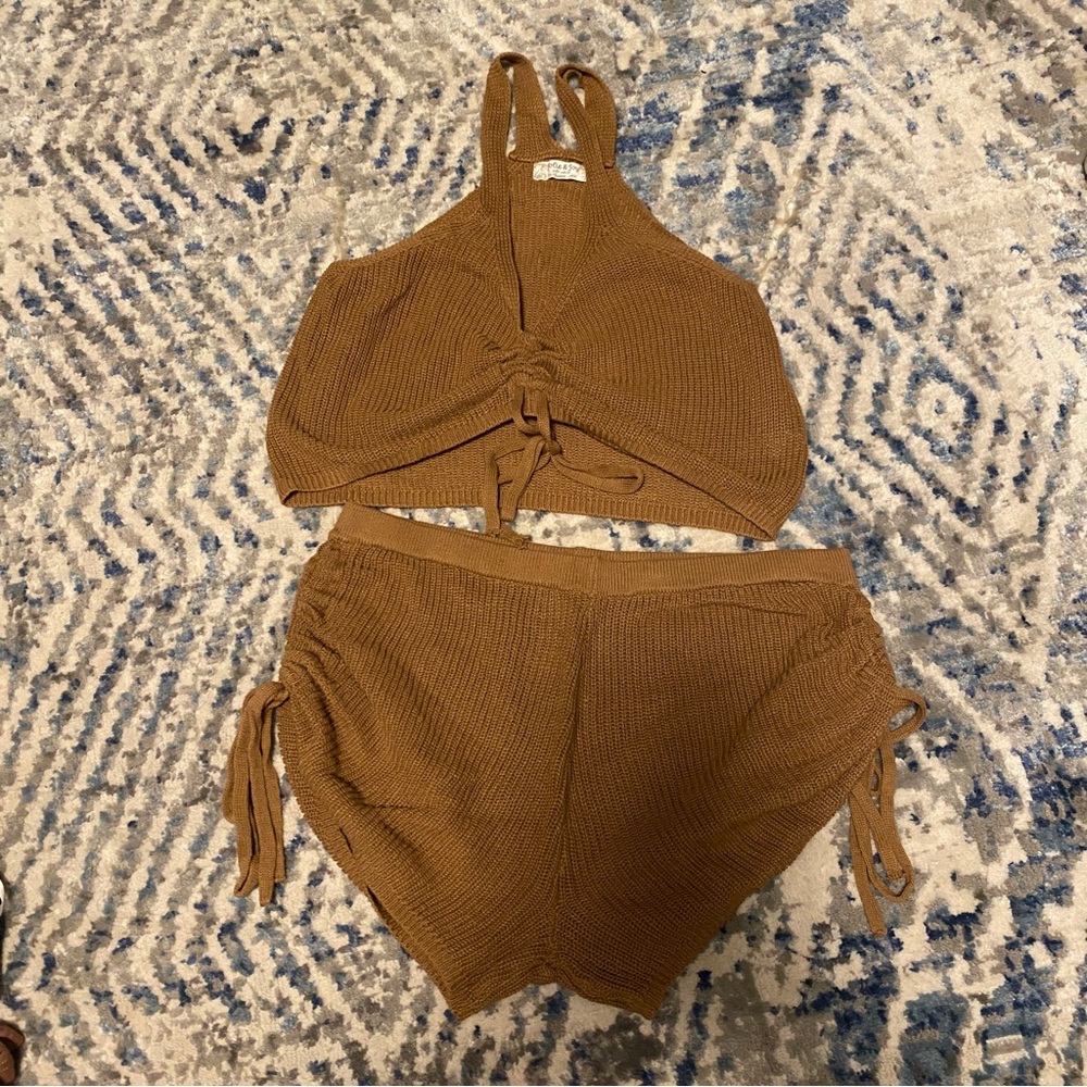 Knit Short Set